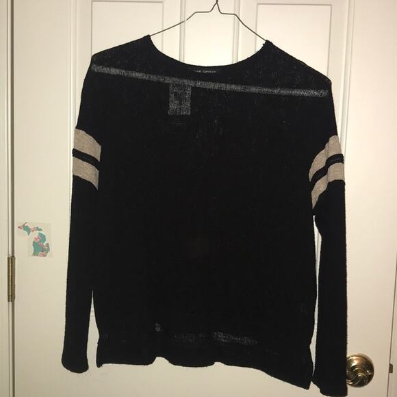 Green envelope black sweater medium NWT - Picture 2 of 5